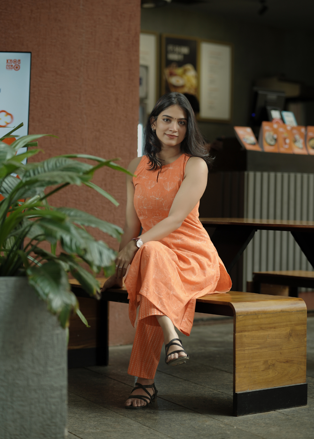 Aahaana – Sleeveless Halter Neck Co-ord Set