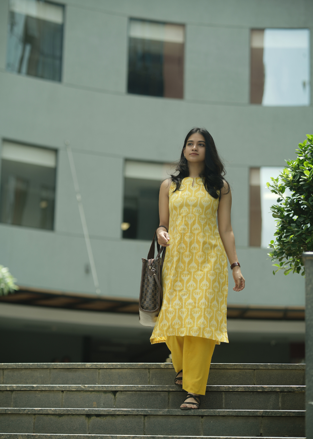 Meher – Sleeveless Halter Neck Co-ord Set